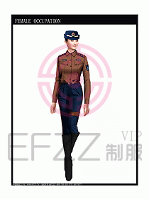 長袖保安服制服設計圖308