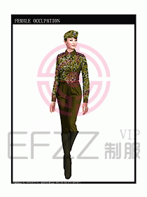 長(zhǎng)袖保安服制服設(shè)計(jì)圖333