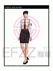長袖保安服制服設計圖372