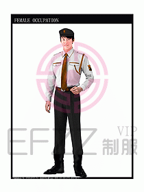 長袖保安服制服設計圖375