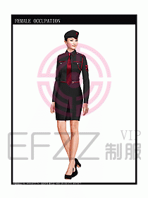 長袖保安服制服設計圖374