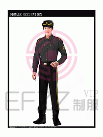 長袖保安服制服設計圖371