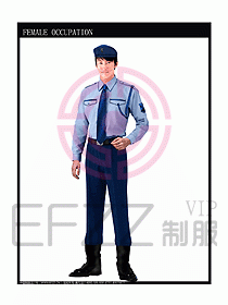 長袖保安服制服設計圖376