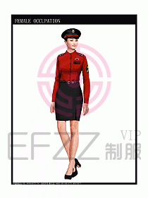 長袖保安服制服設計圖378