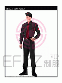 長袖保安服制服設計圖377