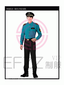 長袖保安服制服設計圖383