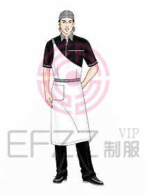 快餐廳制服設(shè)計圖006