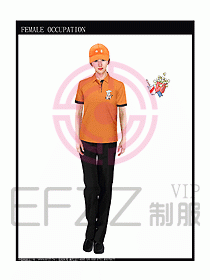 快餐廳制服設計圖025