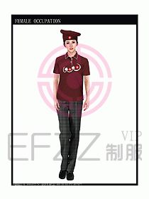 快餐廳制服設(shè)計圖065