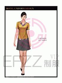 水區更衣服務員制服設計圖129