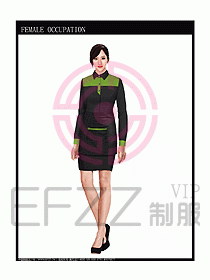 快餐服務生制服設計圖085