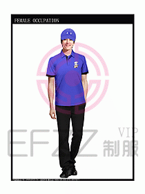 快餐服務生制服設計圖099
