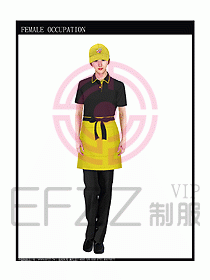 快餐服務生制服設計圖105
