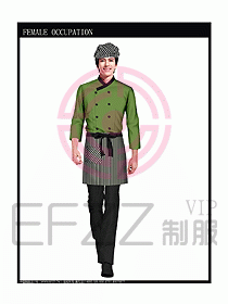 快餐服務(wù)生制服設(shè)計圖124