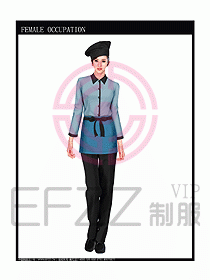 快餐服務生制服設計圖134