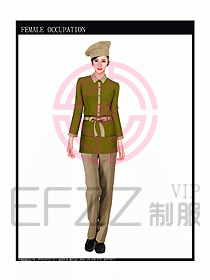 快餐服務生制服設計圖146