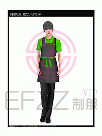 快餐服務(wù)生制服設(shè)計(jì)圖150