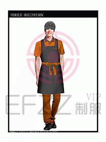 快餐服務生制服設計圖151