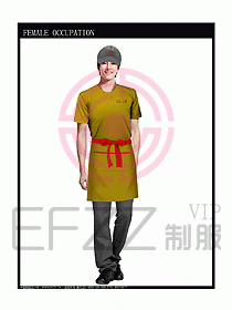 快餐服務生制服設計圖166