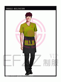 快餐服務生制服設計圖170