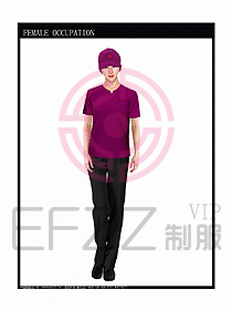 快餐服務(wù)生制服設(shè)計(jì)圖172
