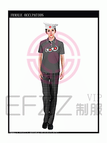 快餐服務生制服設計圖176