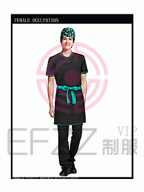 快餐服務(wù)生制服設(shè)計(jì)圖186