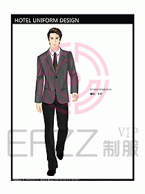 酒店經理服裝設計圖342