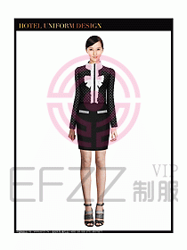 女秋冬職業裝設計圖865