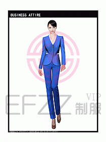 女秋冬職業裝設計圖922