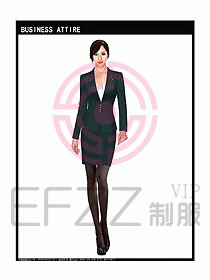 女秋冬職業(yè)裝設(shè)計圖941