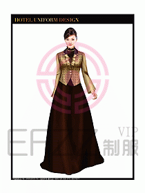 西餐咨客制服設(shè)計圖340
