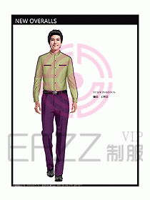 工程服長袖原創設計圖086