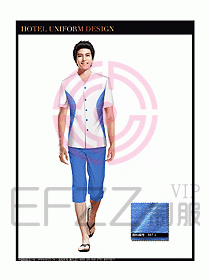 水療會所更衣服務(wù)員制服設(shè)計圖145