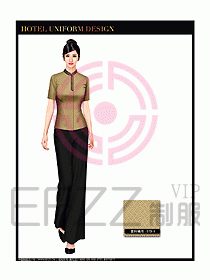 水療會所更衣服務員制服設計圖142