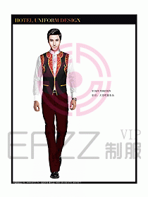 桑拿會(huì)所服務(wù)員制服設(shè)計(jì)圖281