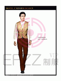 桑拿會所服務員制服設計圖284