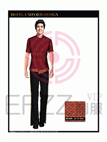 桑拿會(huì)所服務(wù)員制服設(shè)計(jì)圖300