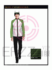 星級酒店門童制服設計圖792