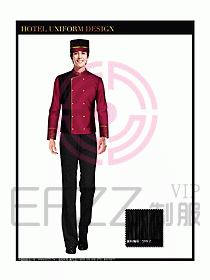 星級(jí)酒店門童制服設(shè)計(jì)圖804