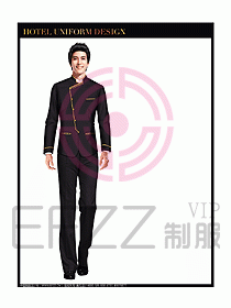 酒店前臺服務(wù)員制服設(shè)計圖606