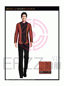 酒店前臺服務員制服設計圖607