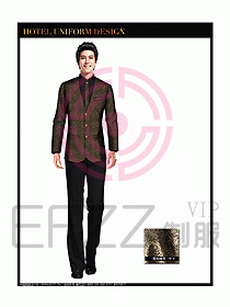 酒店前臺服務員制服設計圖611