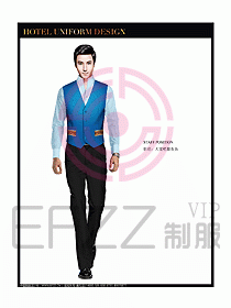 酒店西餐服務(wù)員制服設(shè)計(jì)圖813