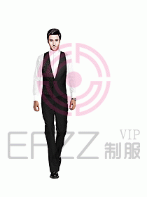 酒店西餐服務員制服設(shè)計圖821