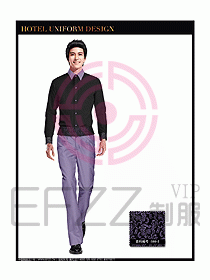 酒店西餐服務員制服設計圖835